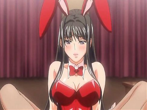 Bunny Japanese hentai with bigboobs footjob and cum allbody